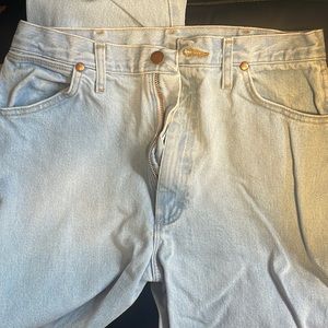 Wrangler cowboy cut Light wash jeans